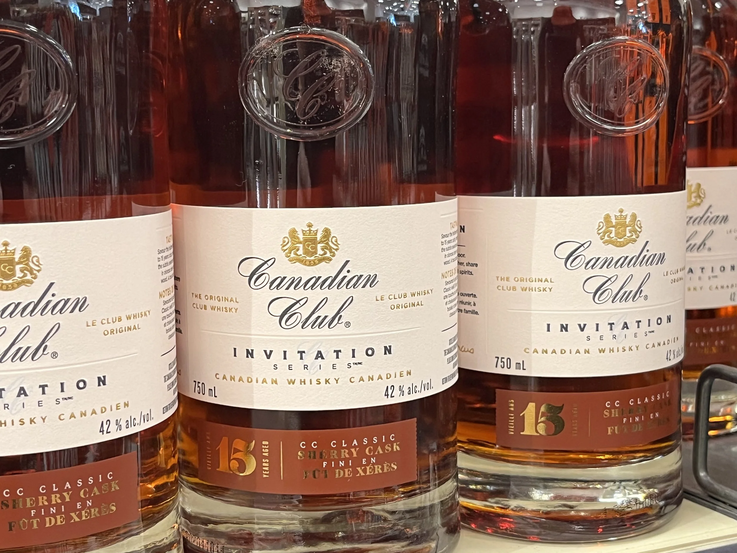 Canadian Club 15年ウイスキー 750mL Canadian Club 15 Year Old Sherry Cask Whisky 750ml | Kent Street